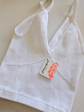 Free People Happiness Runs Crop Tank NWT